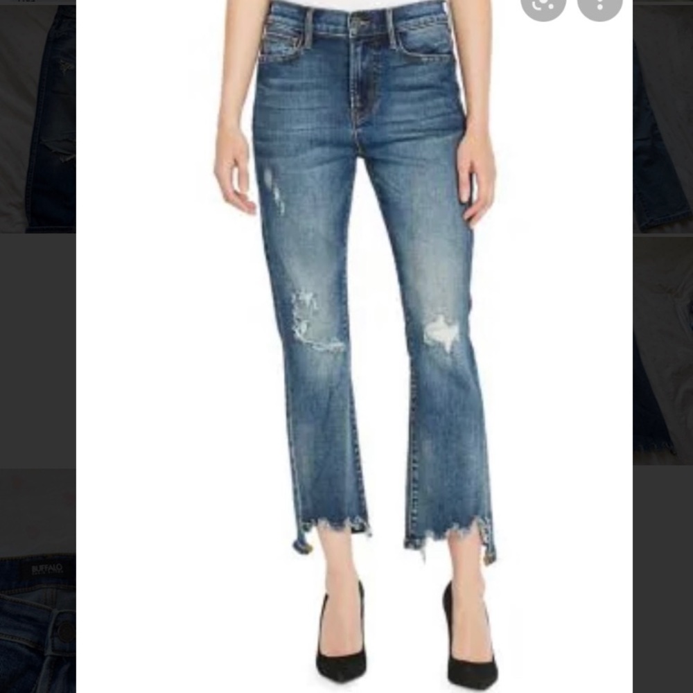 Straight leg semi-high waist 👖